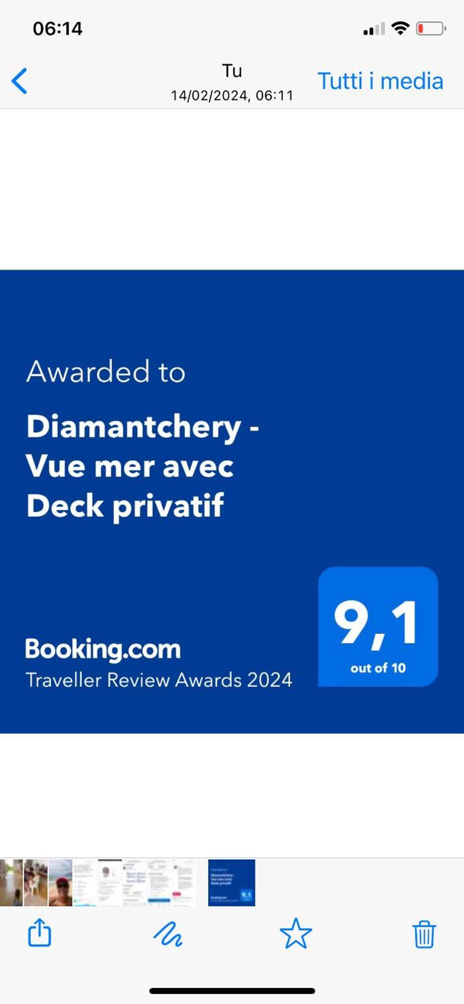 Diamantchery - Vue Mer Avec Deck Privatif Le Diamant Esterno foto